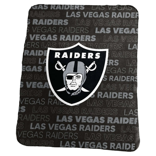 Las Vegas Raiders Blanket 50x60 Fleece Classic - Logo Brands