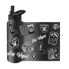 Las Vegas Raiders Quencher Bottle 34oz Stainless Steel Dreamweave - Logo Brands