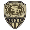 San Francisco 49ers Sign Wood 11x14 Shield Shape - WinCraft
