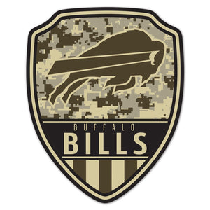 Buffalo Bills Sign Wood 11x14 Shield Shape - WinCraft