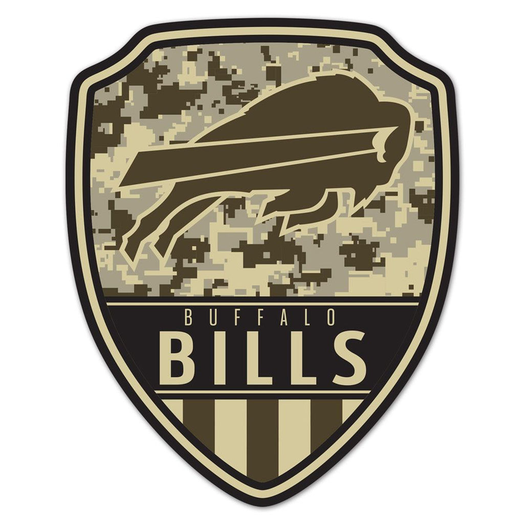 Buffalo Bills Sign Wood 11x14 Shield Shape - WinCraft