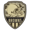 Cleveland Browns Sign Wood 11x14 Shield Shape - WinCraft