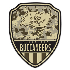 Tampa Bay Buccaneers Sign Wood 11x14 Shield Shape - WinCraft