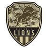 Detroit Lions Sign Wood 11x14 Shield Shape - WinCraft
