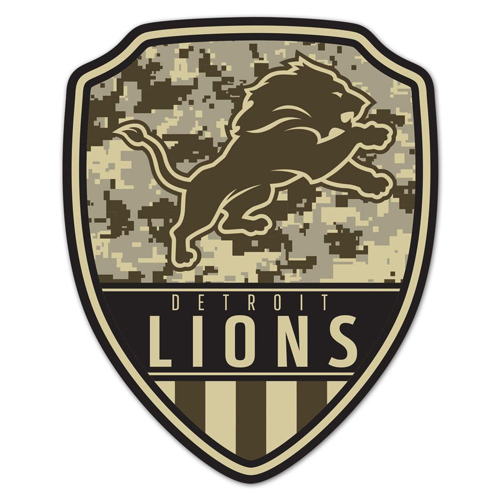 Detroit Lions Sign Wood 11x14 Shield Shape - WinCraft