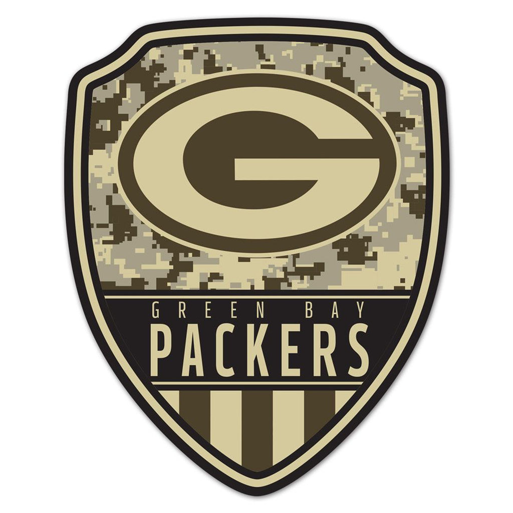 Green Bay Packers Sign Wood 11x14 Shield Shape - WinCraft