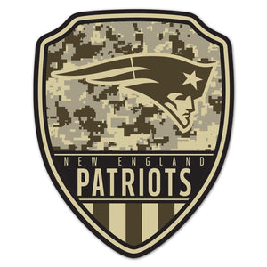 New England Patriots Sign Wood 11x14 Shield Shape - WinCraft