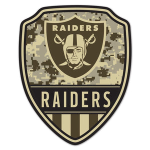 Las Vegas Raiders Sign Wood 11x14 Shield Shape - WinCraft