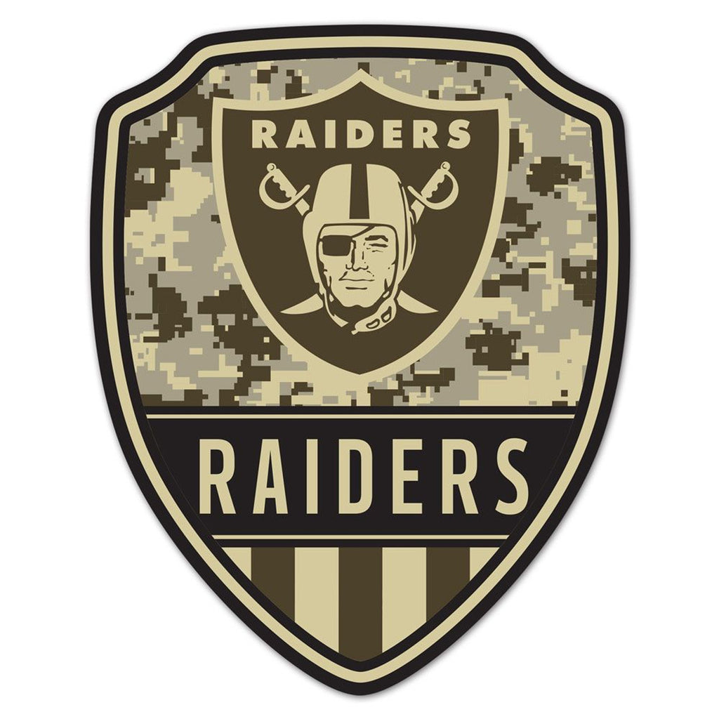 Las Vegas Raiders Sign Wood 11x14 Shield Shape - WinCraft