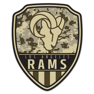 Los Angeles Rams Sign Wood 11x14 Shield Shape - WinCraft