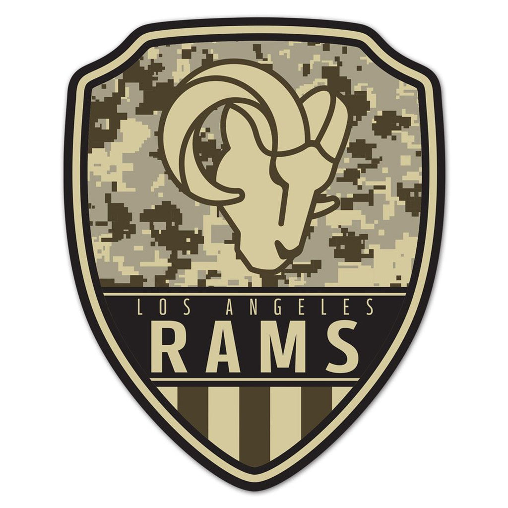 Los Angeles Rams Sign Wood 11x14 Shield Shape - WinCraft