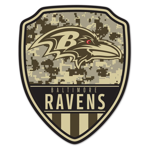 Baltimore Ravens Sign Wood 11x14 Shield Shape - WinCraft