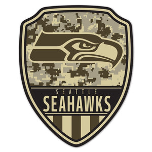 Seattle Seahawks Sign Wood 11x14 Shield Shape - WinCraft