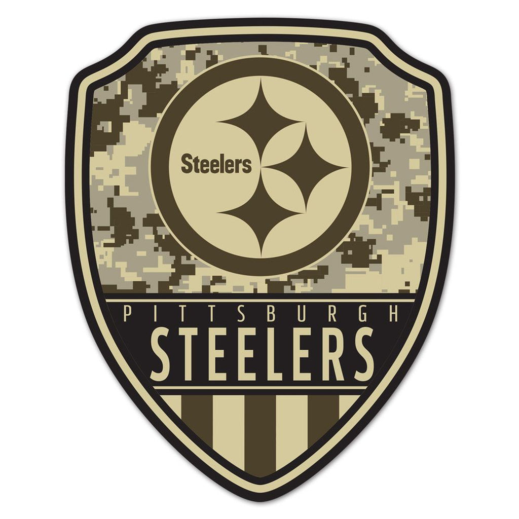 Pittsburgh Steelers Sign Wood 11x14 Shield Shape - WinCraft