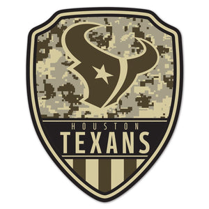 Houston Texans Sign Wood 11x14 Shield Shape - WinCraft