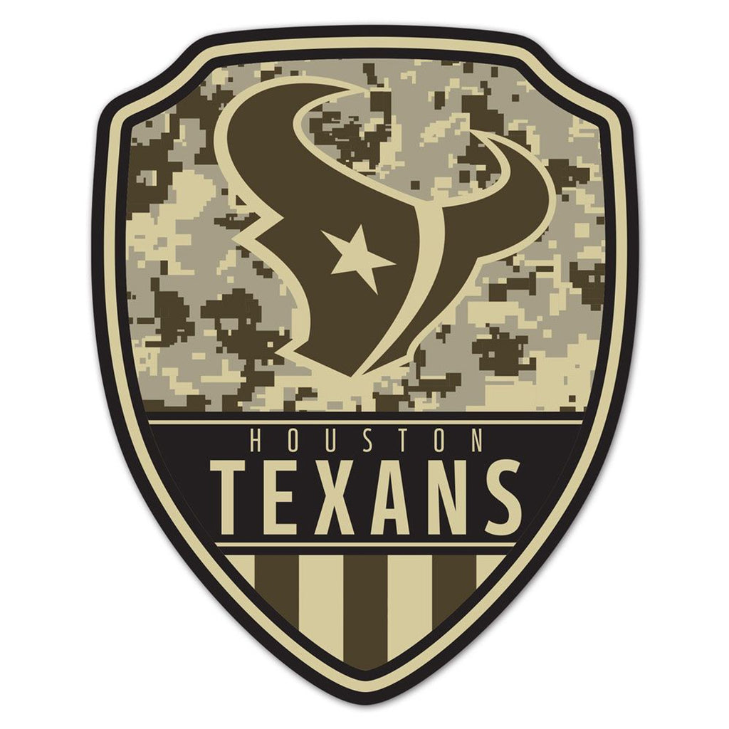 Houston Texans Sign Wood 11x14 Shield Shape - WinCraft