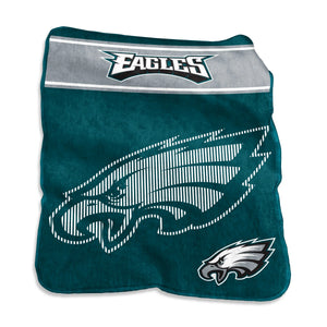Philadelphia Eagles Blanket 60x80 Raschel Throw - Logo Brands