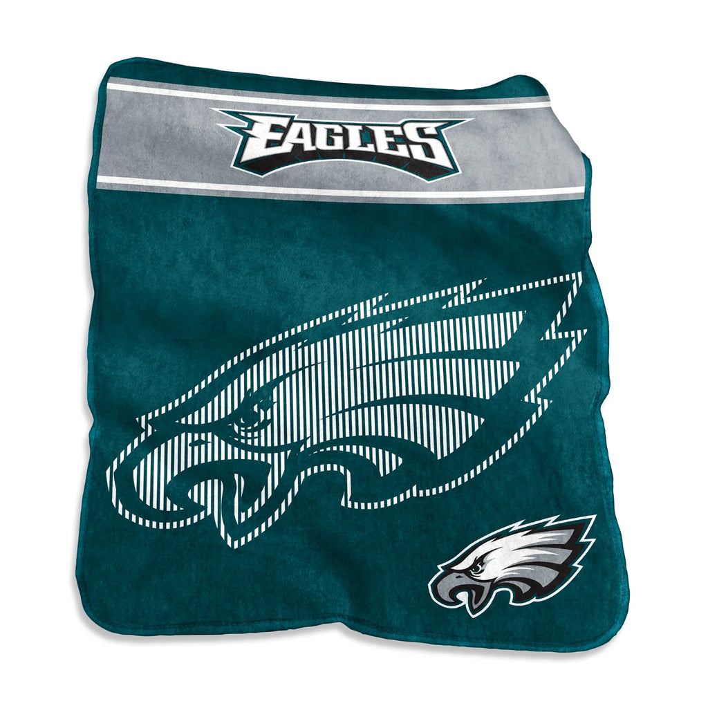 Philadelphia Eagles Blanket 60x80 Raschel Throw - Logo Brands