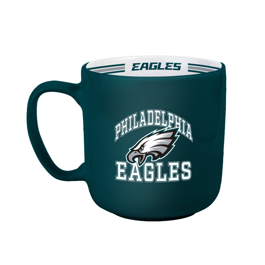 Philadelphia Eagles Coffee Mug 15oz Stripe Design - Logo Brands