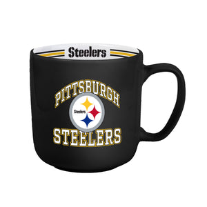 Pittsburgh Steelers Coffee Mug 15oz Stripe Design - Logo Brands