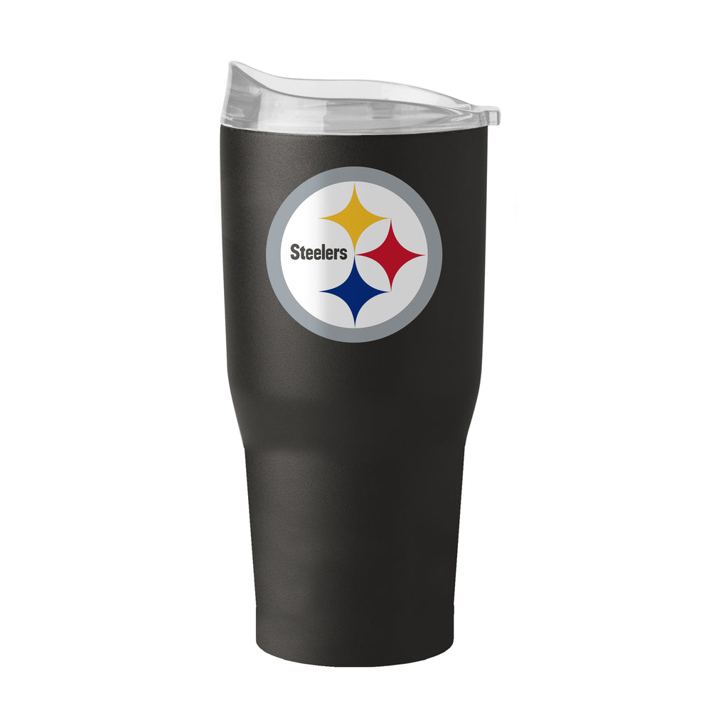 Pittsburgh Steelers Tumbler 30oz Flipside Powder Coat - Logo Brands