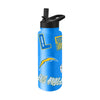 Los Angeles  Chargers Quencher Bottle 34oz Stainless Steel Dreamweave - Logo Brands