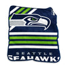 Seattle Seahawks Blanket 50x60 Raschel Throw - Logo Brands