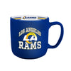 Los Angeles Rams Coffee Mug 15oz Stripe Design - Logo Brands