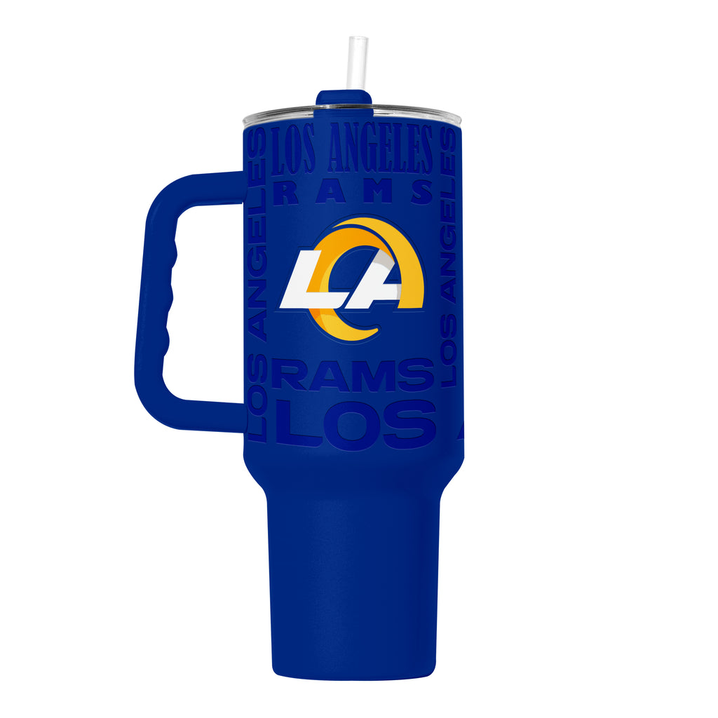 Los Angeles Rams Tumbler 40oz Powder Coat Replay - Logo Brands