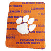 Clemson Tigers Blanket 50x60 Fleece Classic - Logo Brands