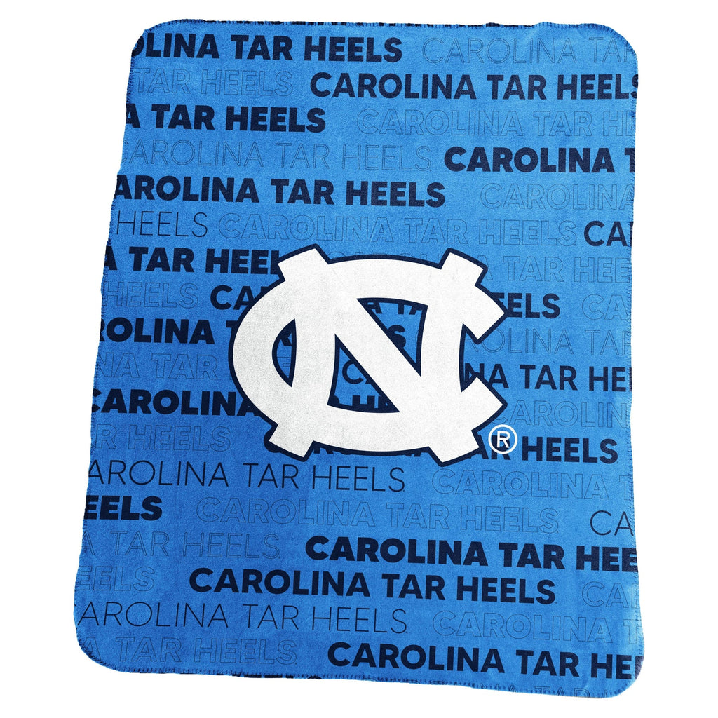 North Carolina Tar Heels Blanket 50x60 Fleece Classic - Logo Brands