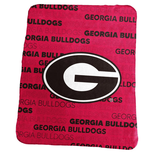 Georgia Bulldogs Blanket 50x60 Fleece Classic - Logo Brands