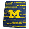 Michigan Wolverines Blanket 50x60 Fleece Classic - Logo Brands