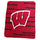 Wisconsin Badgers Blanket 50x60 Fleece Classic - Logo Brands