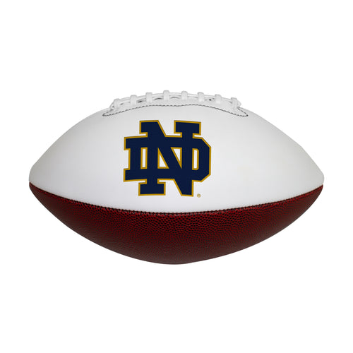 Notre Dame Fighting Irish Football Full Size Autographable - Logo Brands