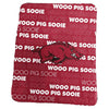 Arkansas Razorbacks Blanket 50x60 Fleece Classic - Logo Brands