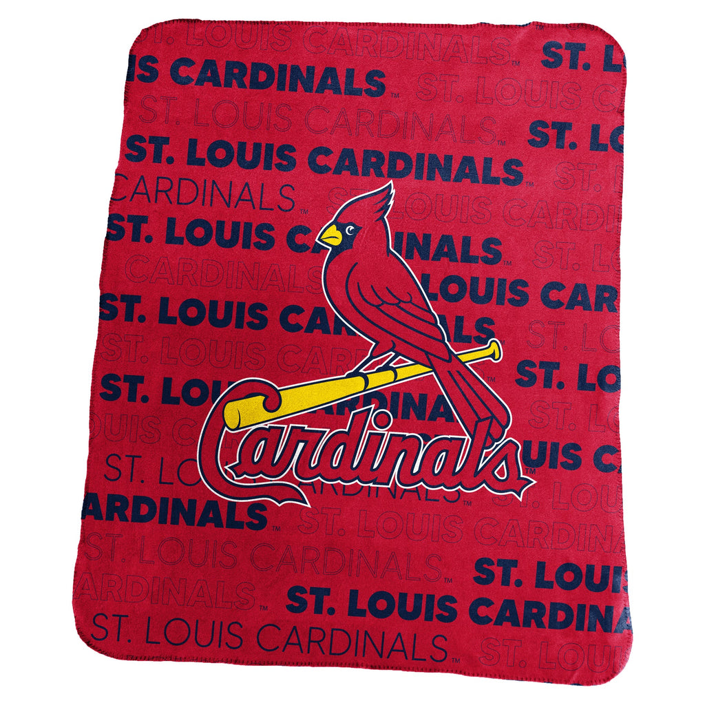 St. Louis Cardinals Blanket 50x60 Fleece Classic - Logo Brands