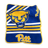 Pittsburgh Panthers Blanket 50x60 Raschel Throw - Logo Brands