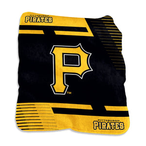 Pittsburgh Pirates Blanket 50x60 Raschel Throw - Logo Brands