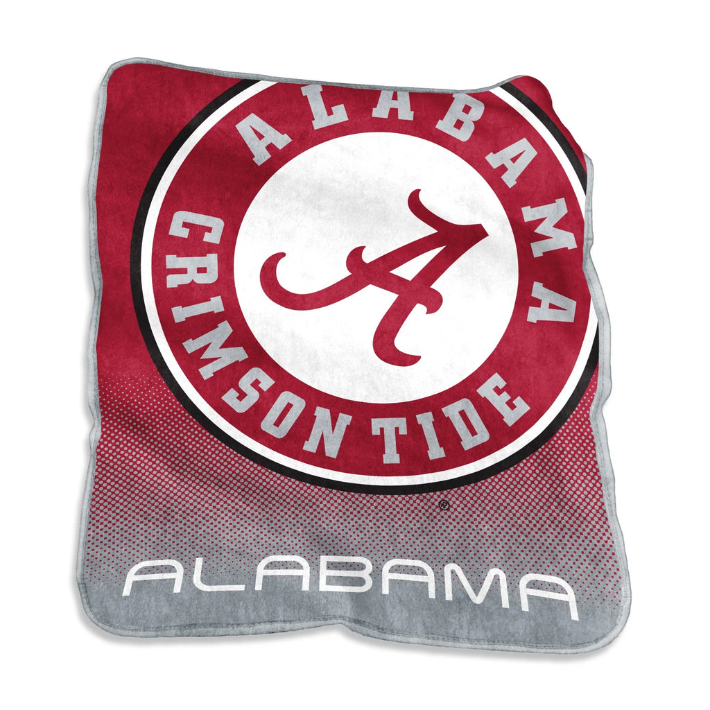 Alabama Crimson Tide Blanket 50x60 Raschel Throw - Logo Brands