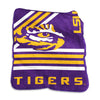 LSU Tigers Blanket 50x60 Raschel Throw - Logo Brands