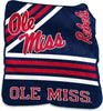 Mississippi Rebels Blanket 50x60 Raschel Throw - Logo Brands