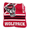 North Carolina State Wolfpack Blanket 50x60 Raschel Throw - Logo Brands