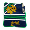 Notre Dame Fighting Irish Blanket 50x60 Raschel Throw - Logo Brands