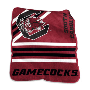 South Carolina Gamecocks Blanket 50x60 Raschel Throw - Logo Brands