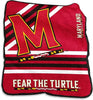 Maryland Terrapins Blanket 50x60 Raschel Throw - Logo Brands