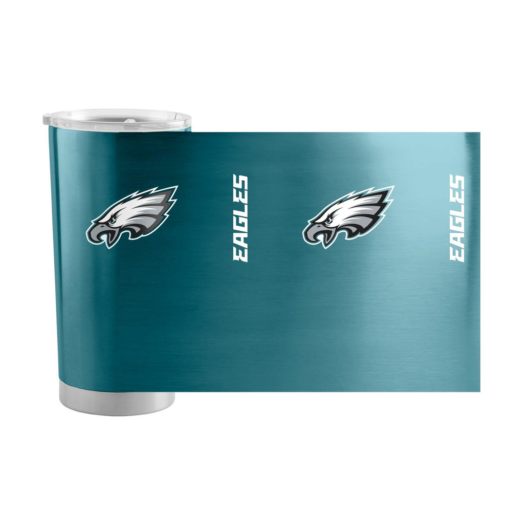 Philadelphia Eagles Travel Tumbler 20oz Stainless Steel - Logo Brands