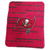 Tampa Bay Buccaneers Blanket 50x60 Fleece Classic - Logo Brands