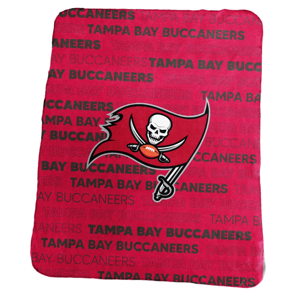 Tampa Bay Buccaneers Blanket 50x60 Fleece Classic - Logo Brands
