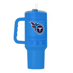 Tennessee Titans Tumbler 40oz Powder Coat Replay - Logo Brands
